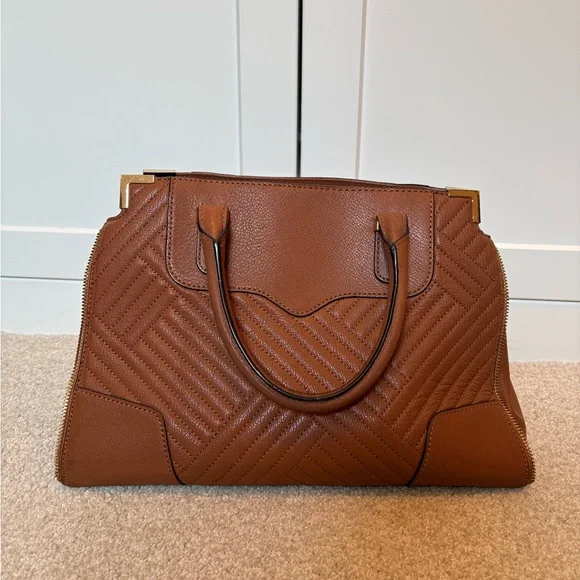 Rebecca Minkoff Brown Leather Handbag - Picture 1 of 6